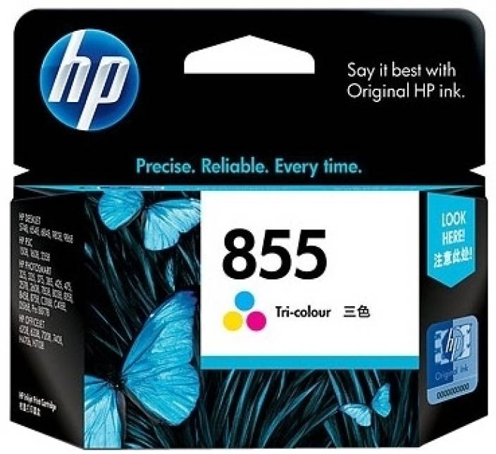HP 855 Tricolor Ink Cartridge